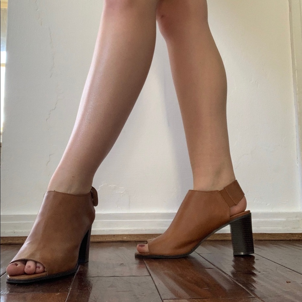 Forever 21 Faux Leather Heels